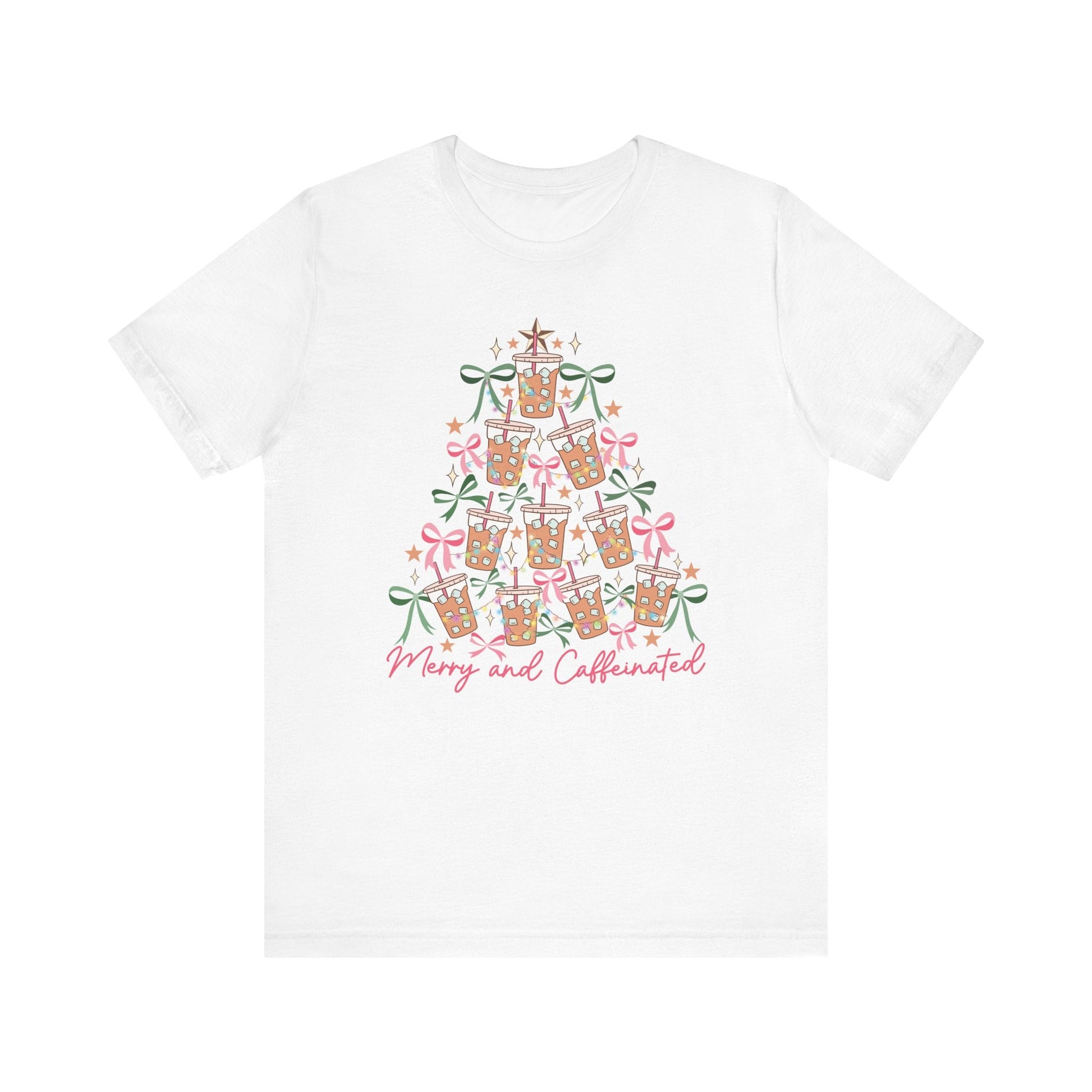 "Merry and Caffeinated" Teacher T-shirt - Teacher Care Crate - T-Shirt