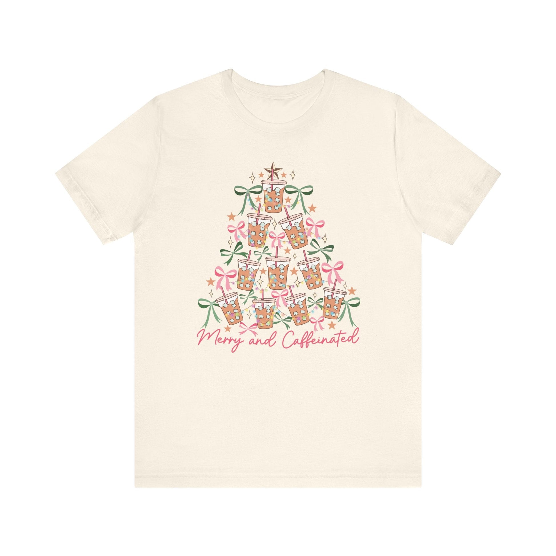 "Merry and Caffeinated" Teacher T-shirt - Teacher Care Crate - T-Shirt