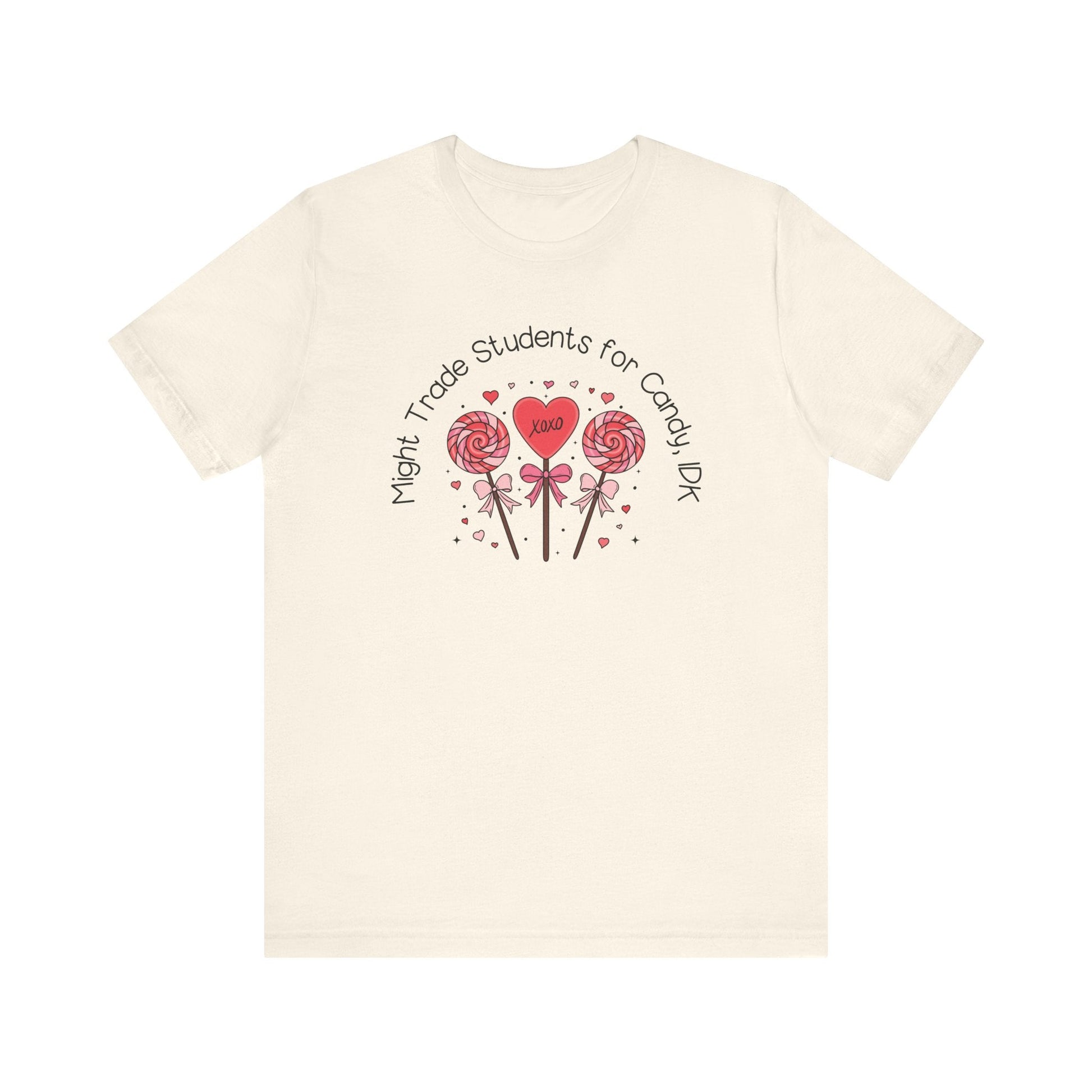 "Might Trade Students for Candy" Funny Teacher T-shirt - Teacher Care Crate - T-Shirt