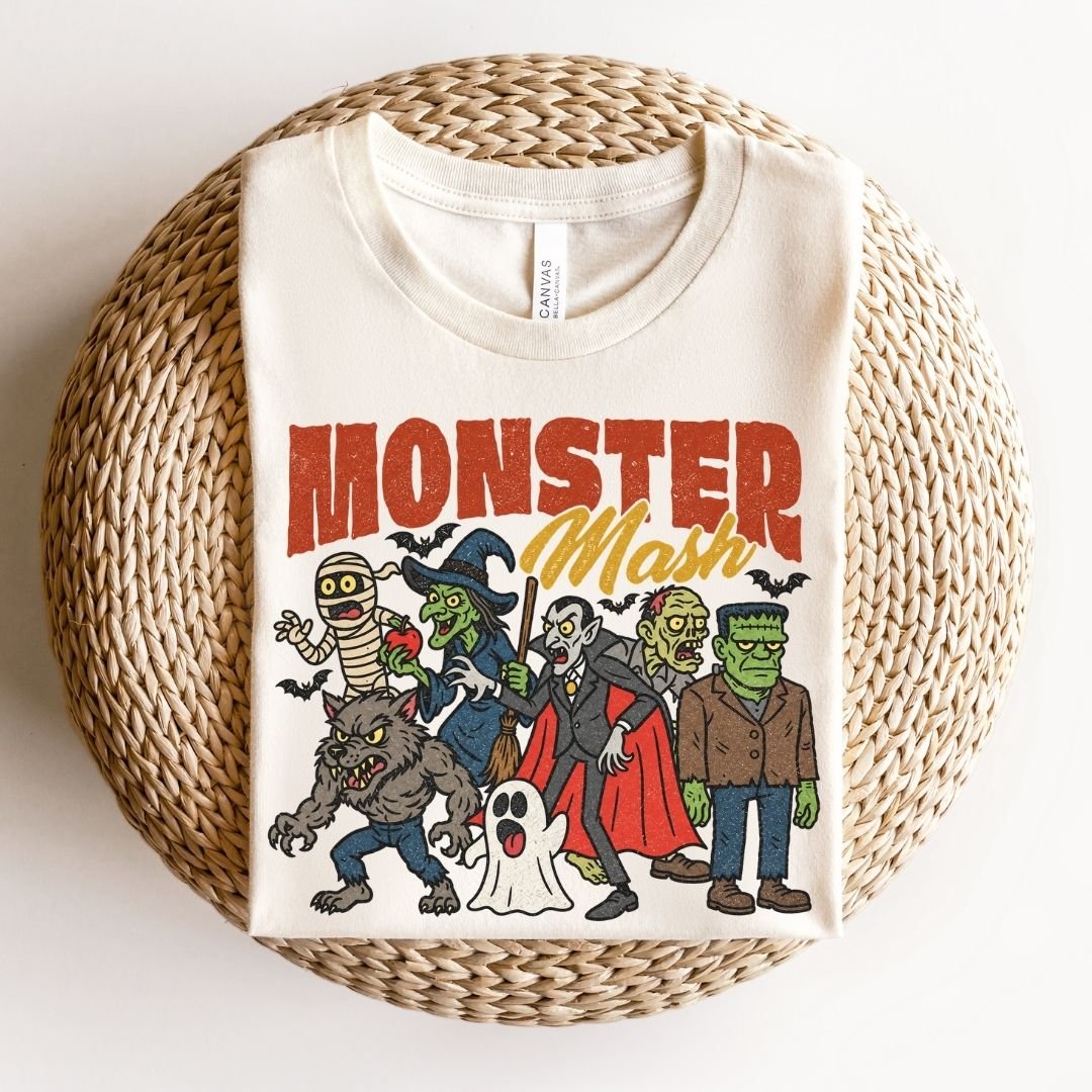 "Monster Math" Halloween Teacher T-shirt - Teacher Care Crate-T-Shirt