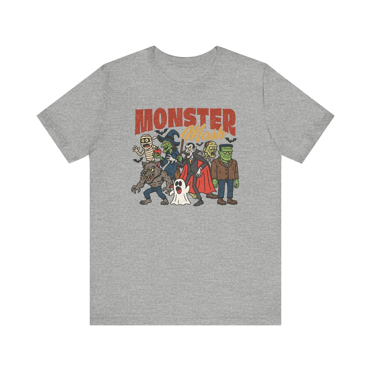 "Monster Math" Halloween Teacher T-shirt - Teacher Care Crate-T-Shirt
