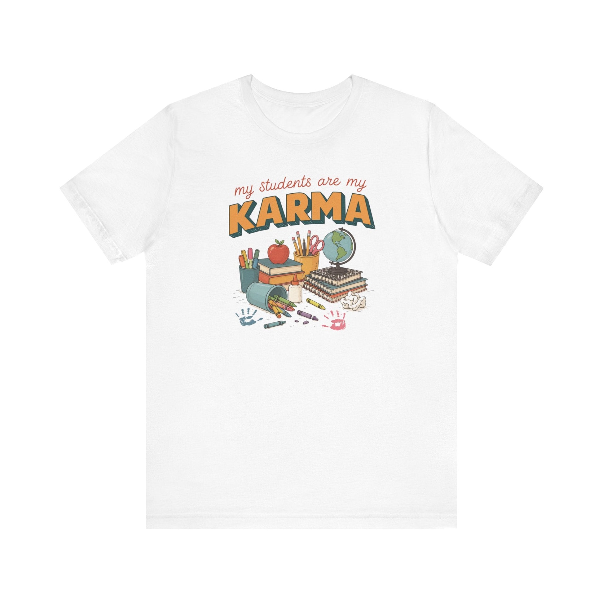 "My Students Are My Karma" Teacher T-shirt - Teacher Care Crate-T-Shirt
