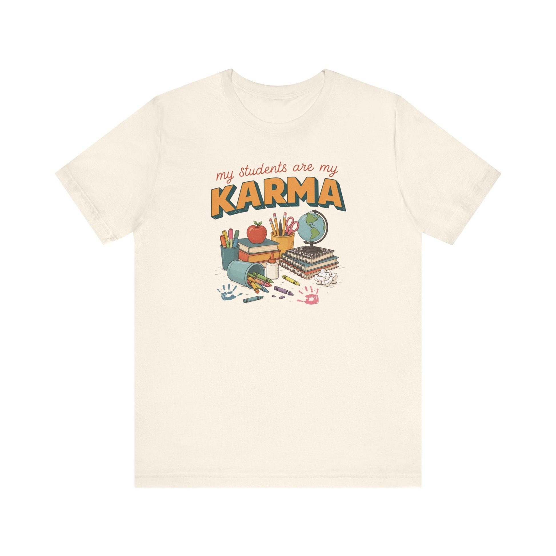 "My Students Are My Karma" Teacher T-shirt - Teacher Care Crate-T-Shirt