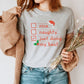"Naughty, Nice, Trying my Best" Teacher T-shirt - Teacher Care Crate - T-Shirt