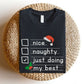"Naughty, Nice, Trying my Best" Teacher T-shirt - Teacher Care Crate - T-Shirt