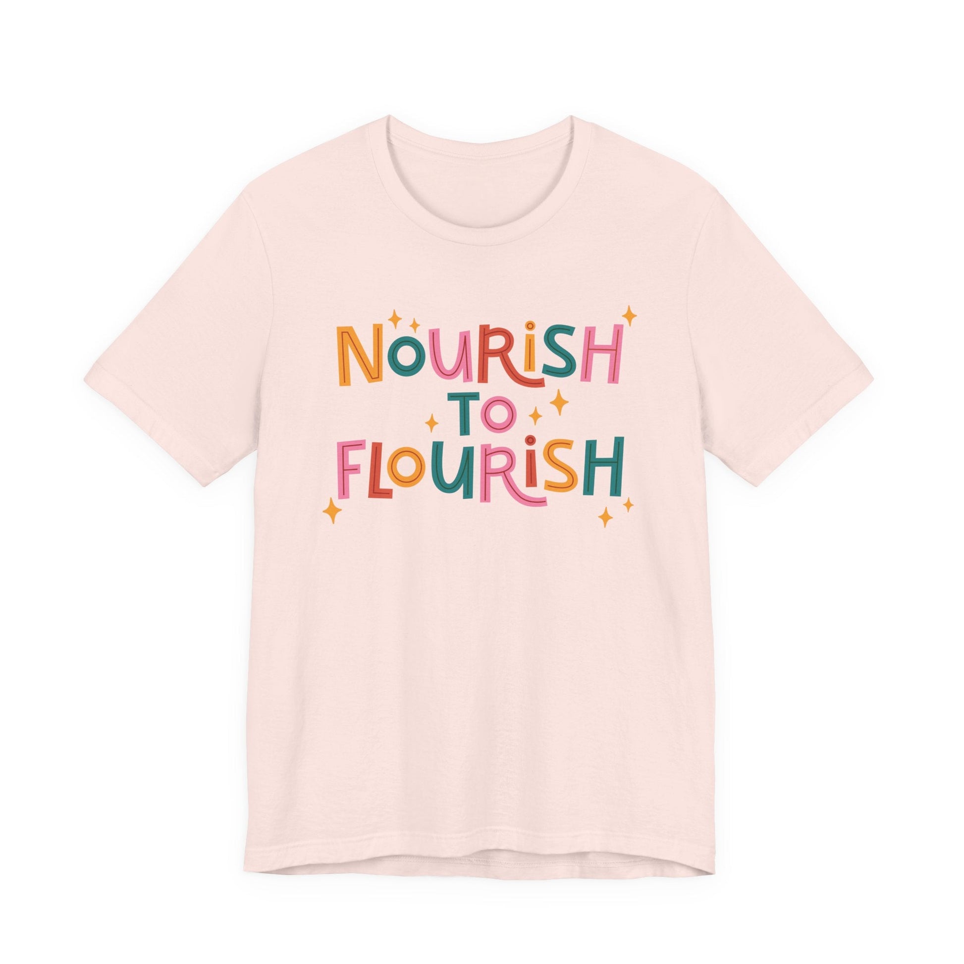 "Nourish To Flourish" Teacher T-shirt - Teacher Care Crate - T-Shirt