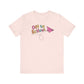 "Off to School" Paper Airplane Teacher T-shirt - Teacher Care Crate-T-Shirt