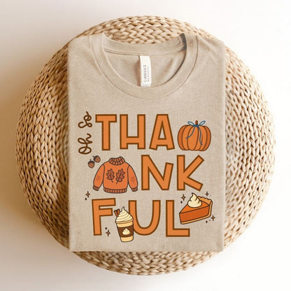 "Oh So Thankful" Teacher Tee Club T-shirt - Teacher Care Crate - T-Shirt