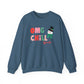 "OMG Chill Bruh" Holiday Teacher Sweatshirt - Teacher Care Crate-Sweatshirt