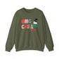 "OMG Chill Bruh" Holiday Teacher Sweatshirt - Teacher Care Crate-Sweatshirt