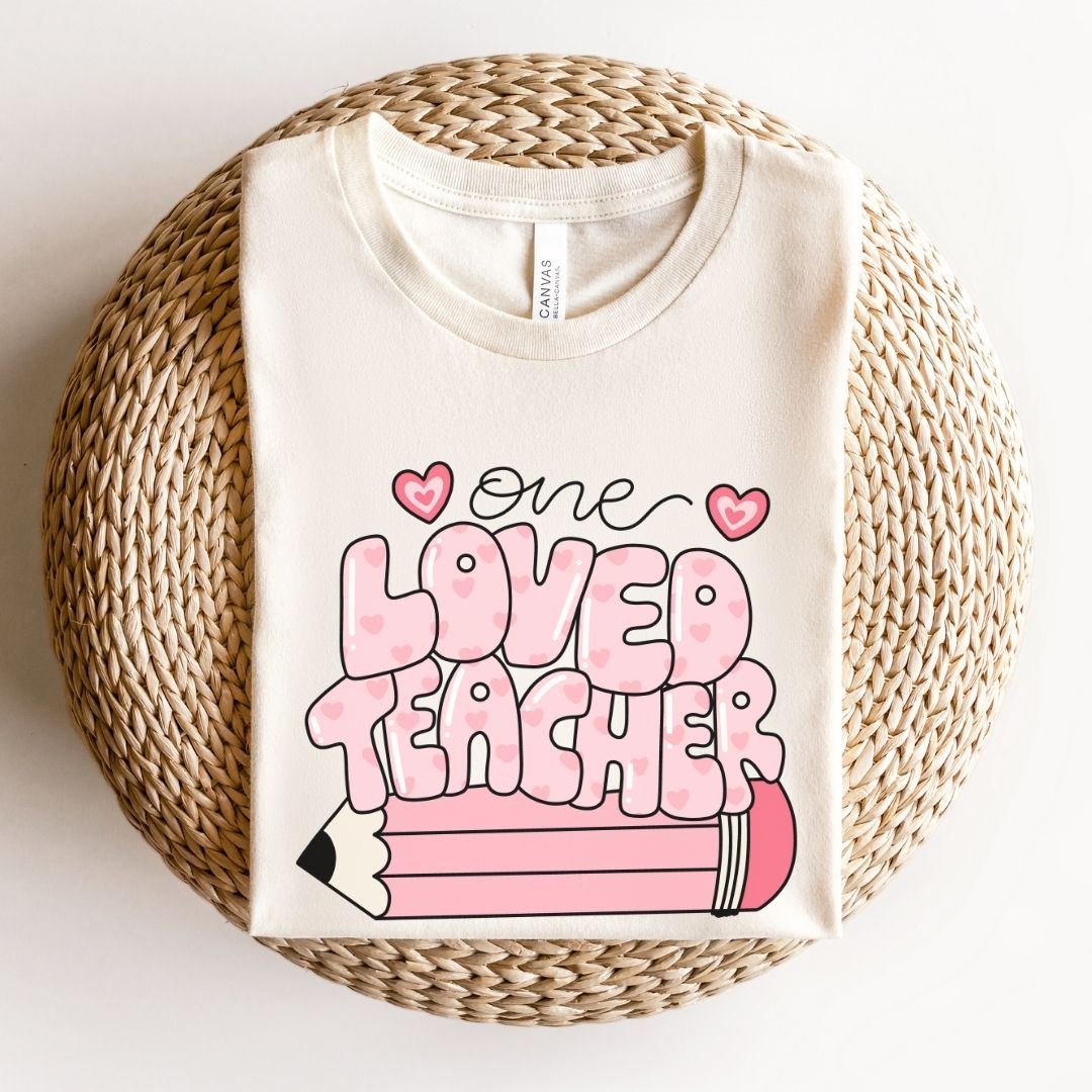 "One Loved Teacher" Teacher T-shirt - Teacher Care Crate - T-Shirt