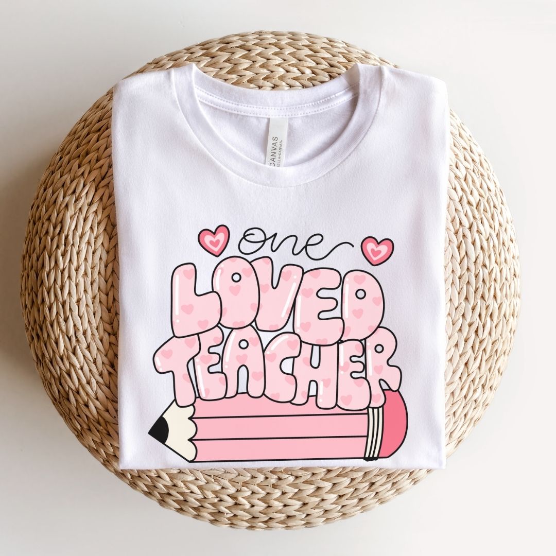 "One Loved Teacher" Teacher T-shirt - Teacher Care Crate - T-Shirt