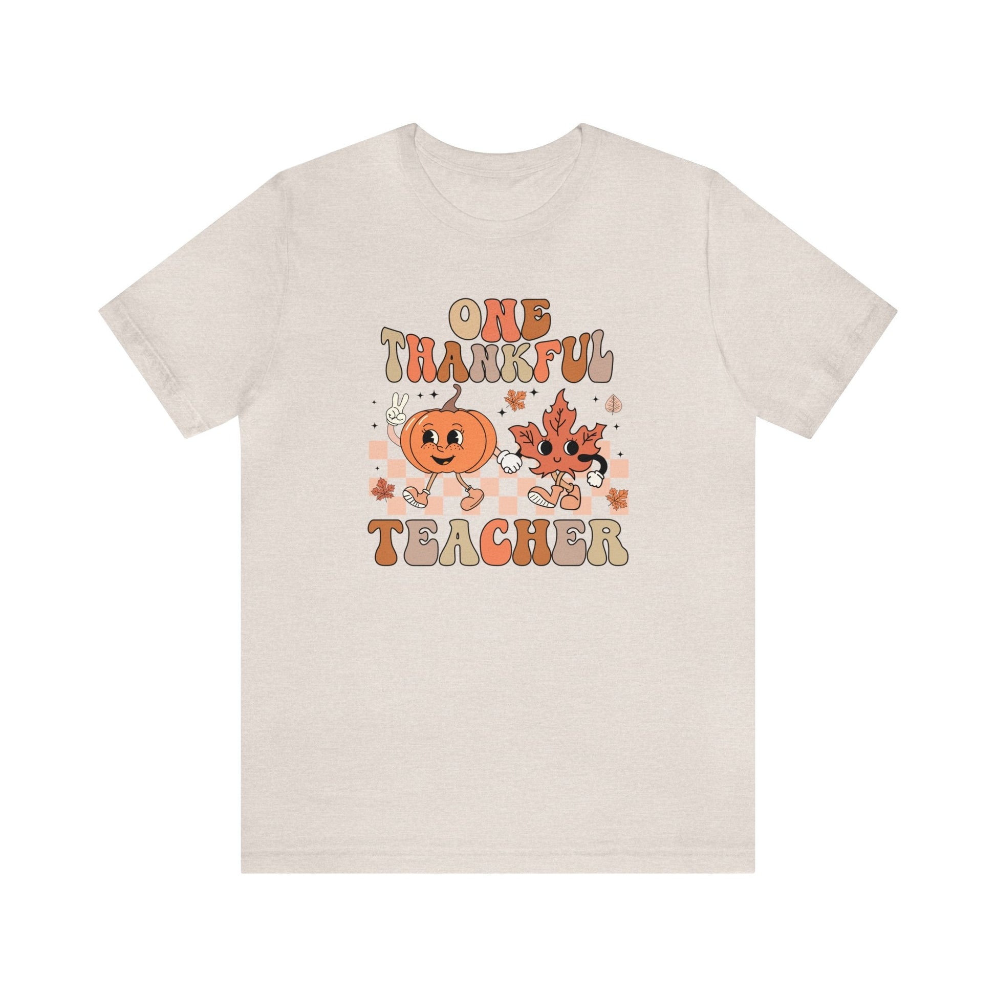 "One Thankful Teacher" Teacher T-shirt - Teacher Care Crate - T-Shirt