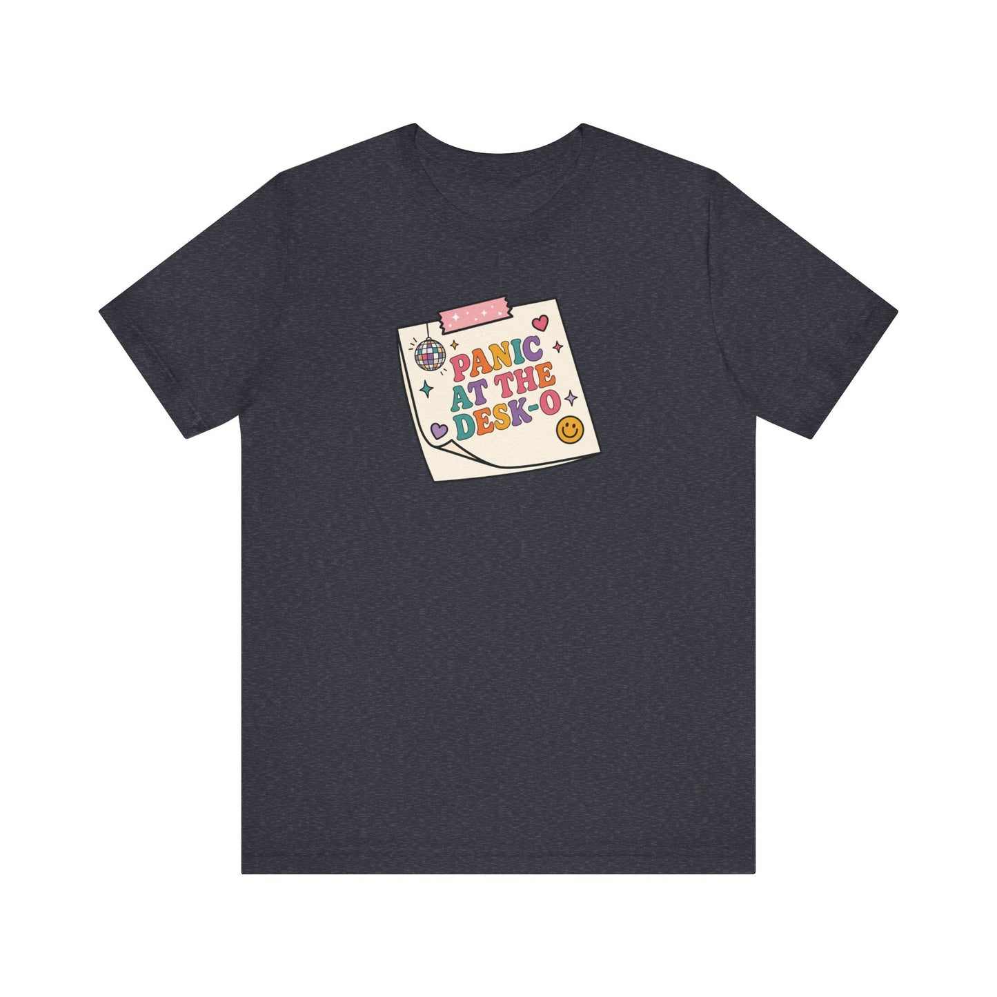 "Panic at The Desk-o" Funny Teacher T-shirt - Teacher Care Crate-T-Shirt