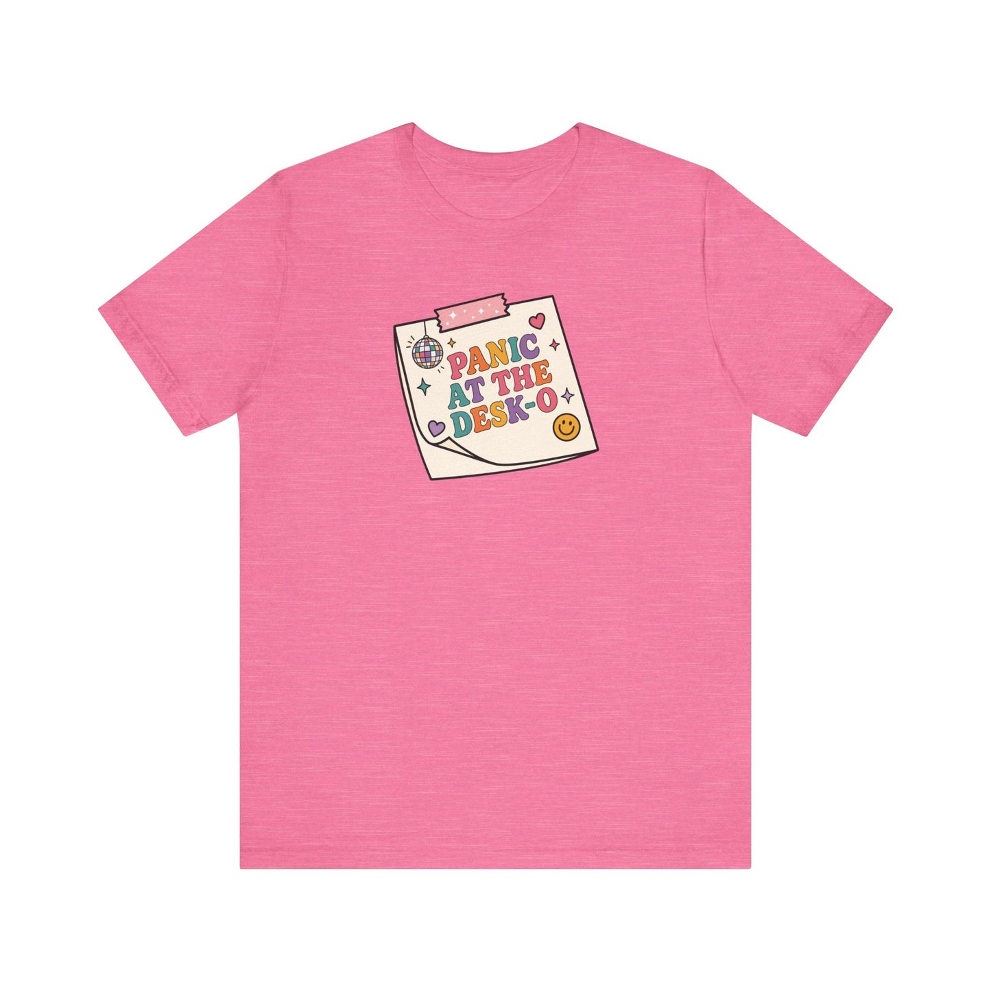"Panic at The Desk-o" Funny Teacher T-shirt - Teacher Care Crate-T-Shirt