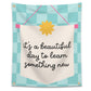 'Prepared to be Schooled' Hanging Tapestry - Teacher Care Crate - 