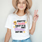 "Pretty Rude That It's Not Friday" Funny Teacher T-shirt - Teacher Care Crate-T-Shirt