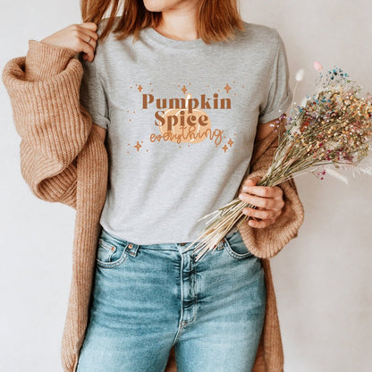 "Pumpkin Spice Everything" Teacher T-shirt - Teacher Care Crate - T-Shirt