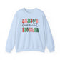 "Santa's Favorite Teacher" Teacher Sweatshirt - Teacher Care Crate-Sweatshirt