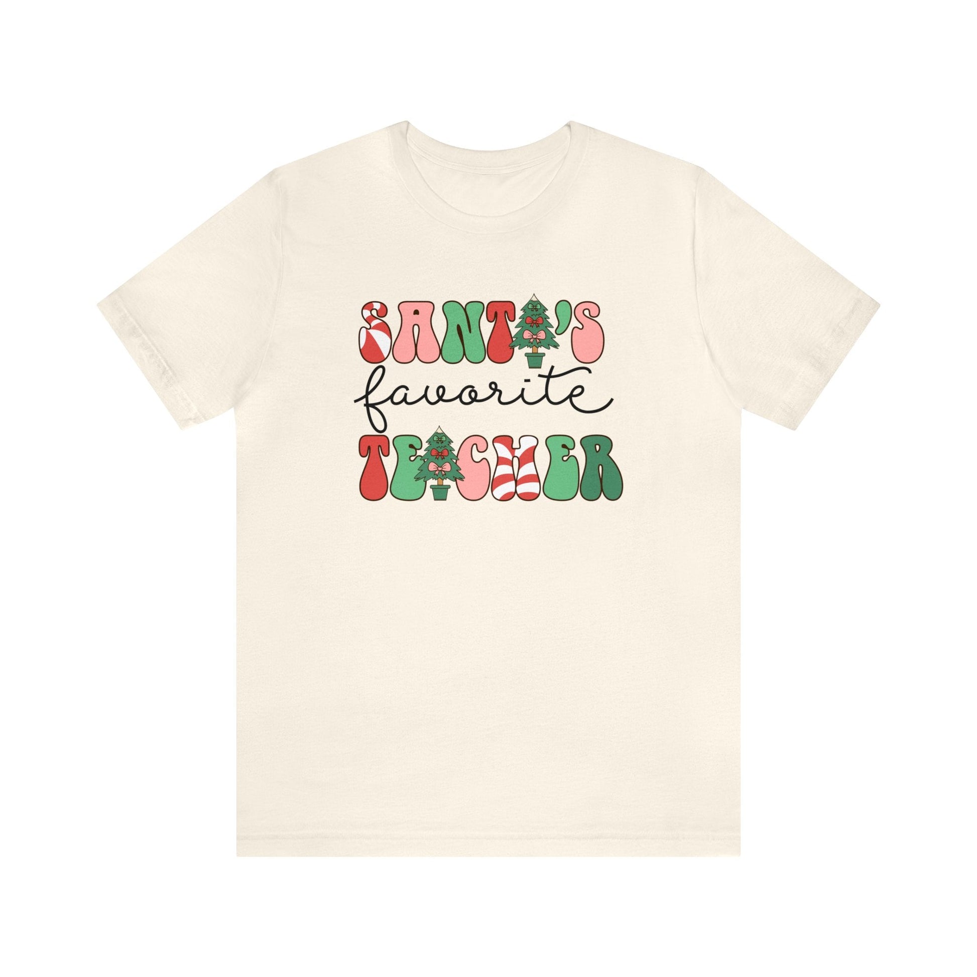 "Santa's Favorite Teacher" Teacher T-shirt - Teacher Care Crate - T-Shirt