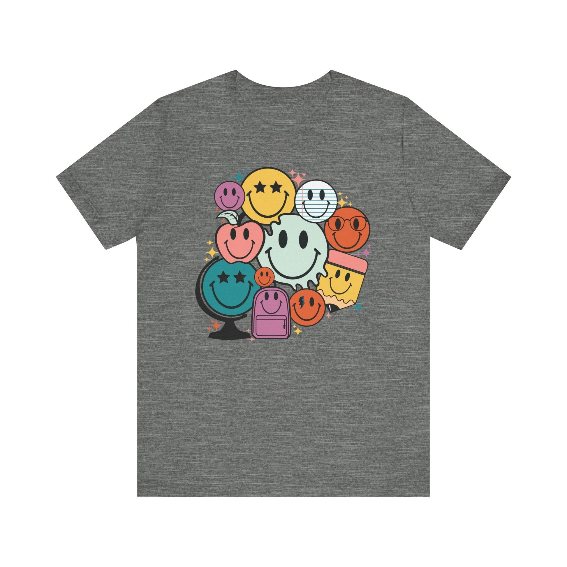 "School Smileys" Teacher T-shirt - Teacher Care Crate - T-Shirt
