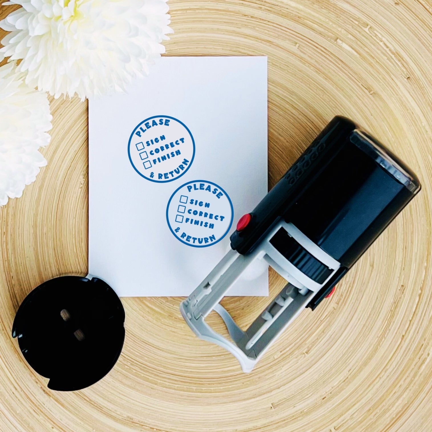 Self Inking Stamp Display Self-Inking Stamp -'Checklist' Stamp – Teacher Care Crate