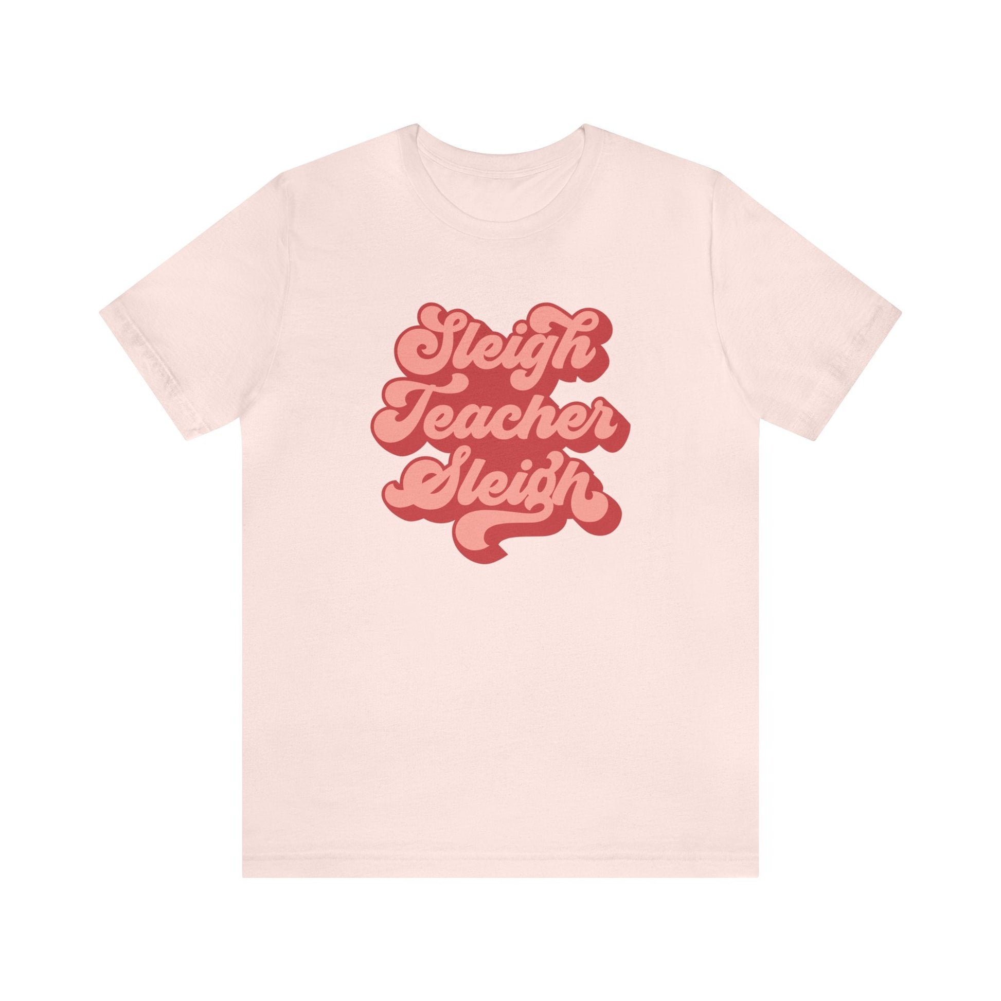 "Sleigh Teacher Sleigh" Teacher T-shirt - Teacher Care Crate - T-Shirt