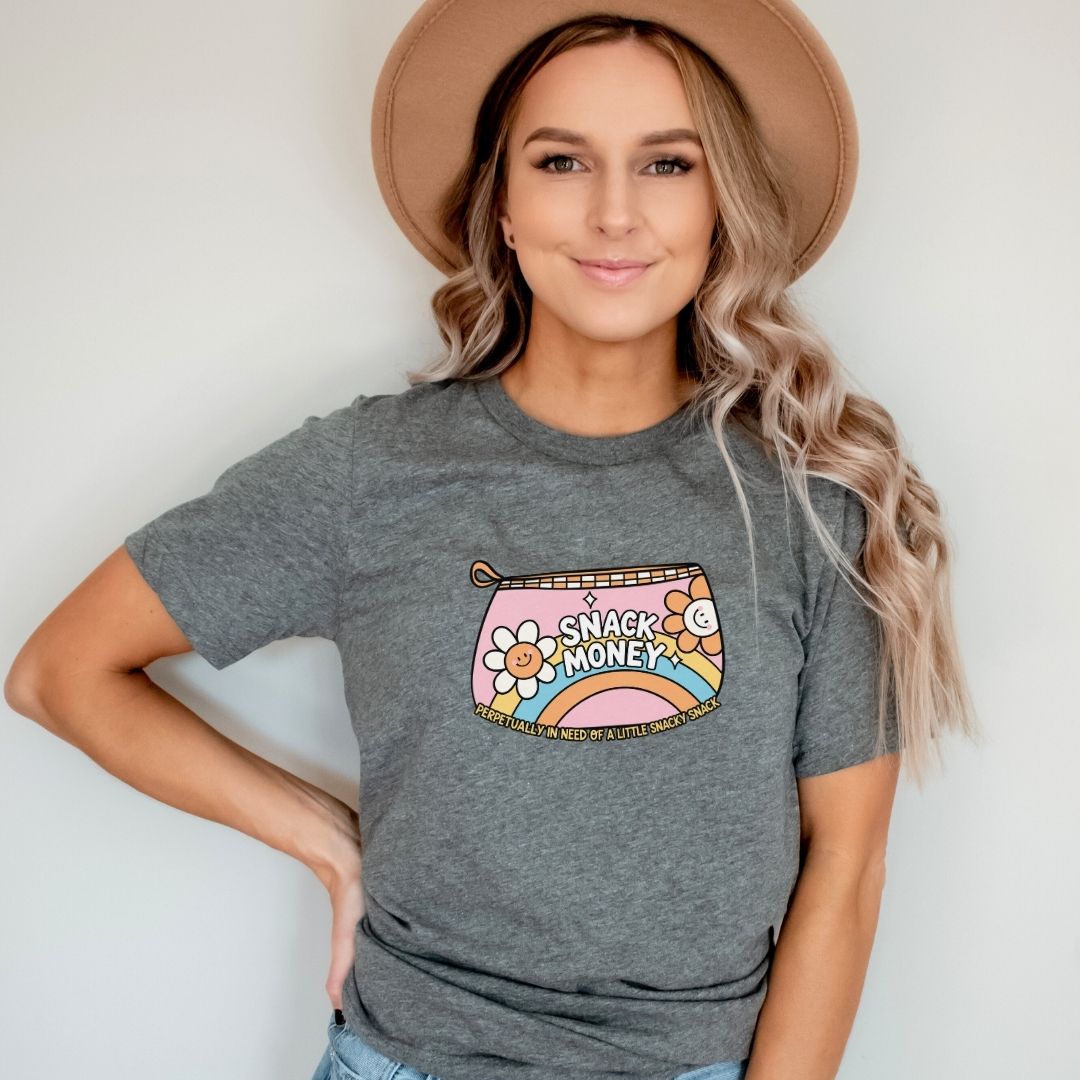 "Snack Money" Teacher T-shirt - Teacher Care Crate-T-Shirt