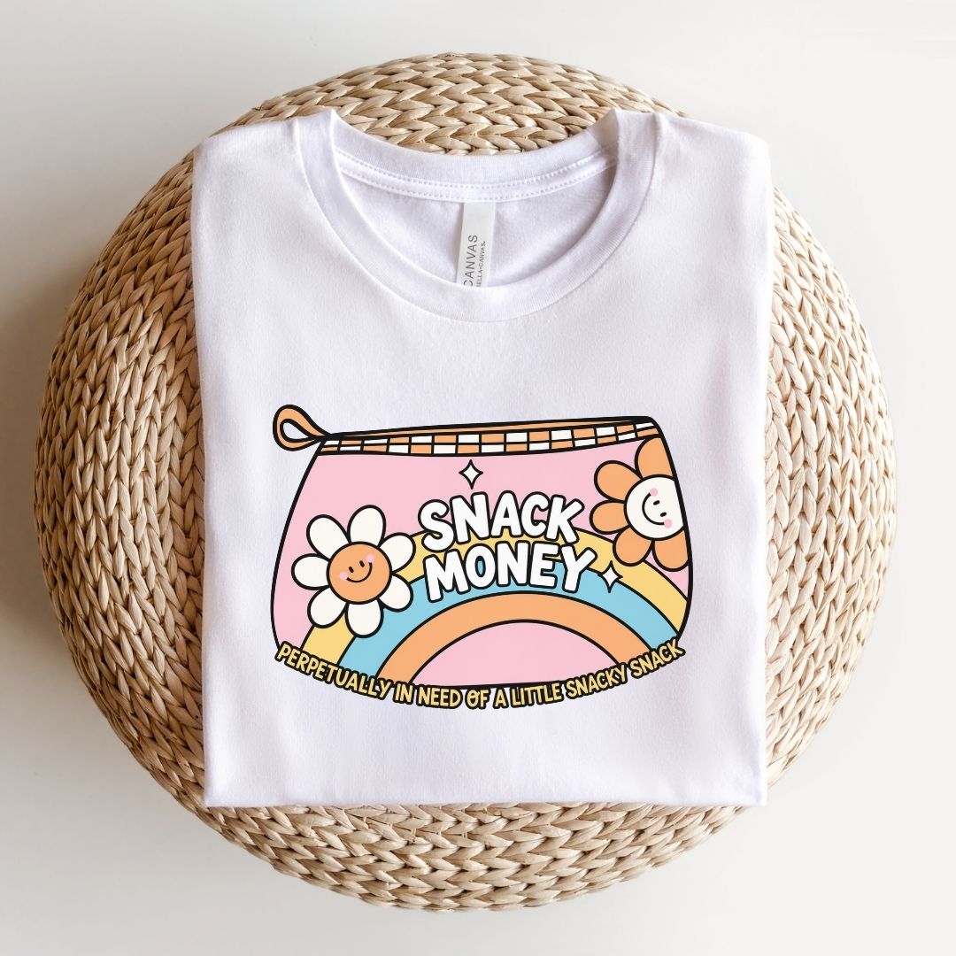 "Snack Money" Teacher T-shirt - Teacher Care Crate-T-Shirt