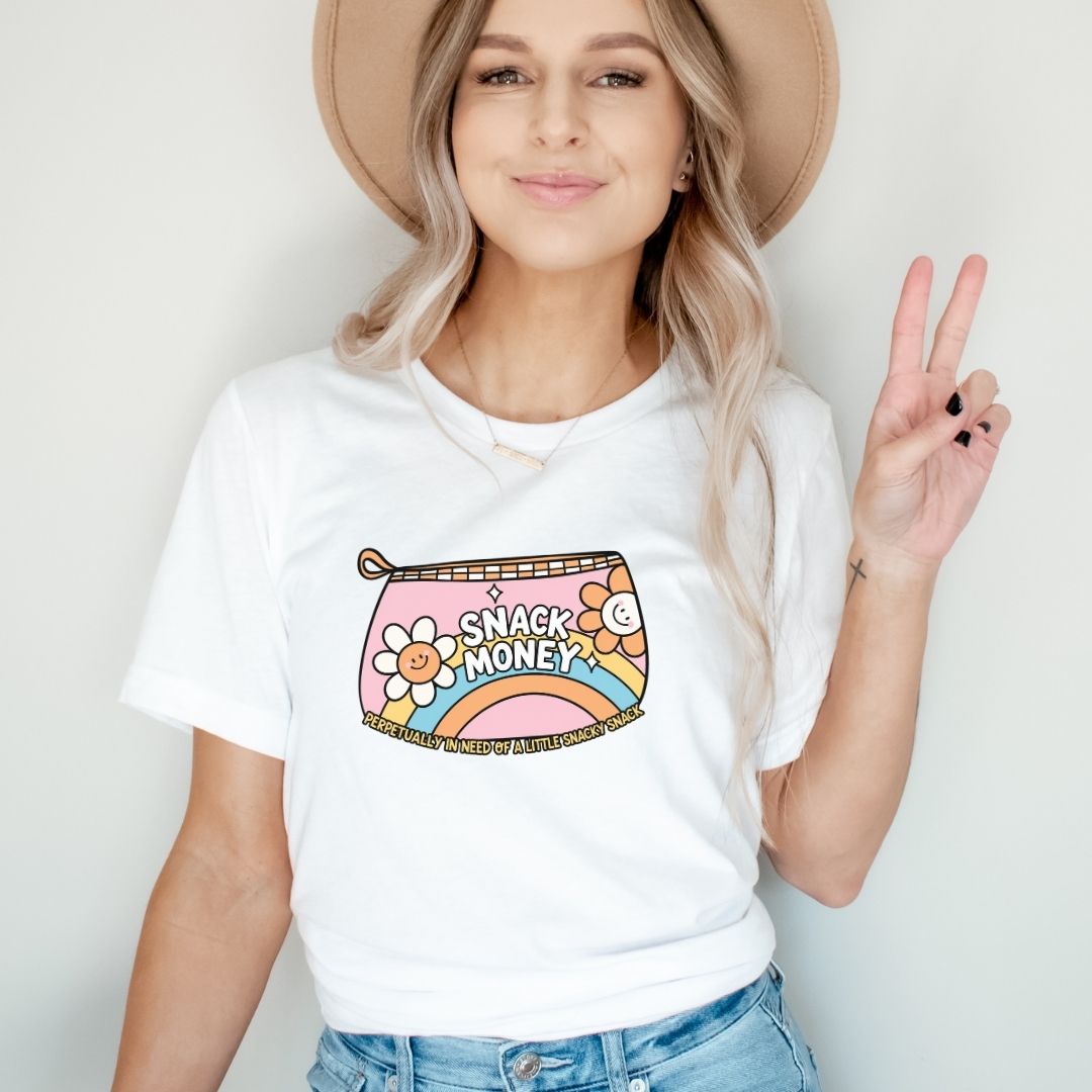 "Snack Money" Teacher T-shirt - Teacher Care Crate-T-Shirt