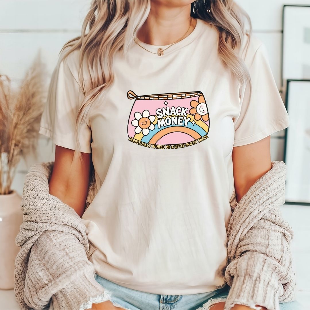 "Snack Money" Teacher T-shirt - Teacher Care Crate-T-Shirt