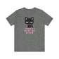"Snacks Make Me Nicer" Black Cat Teacher T-shirt - Teacher Care Crate-T-Shirt
