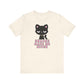 "Snacks Make Me Nicer" Black Cat Teacher T-shirt - Teacher Care Crate-T-Shirt