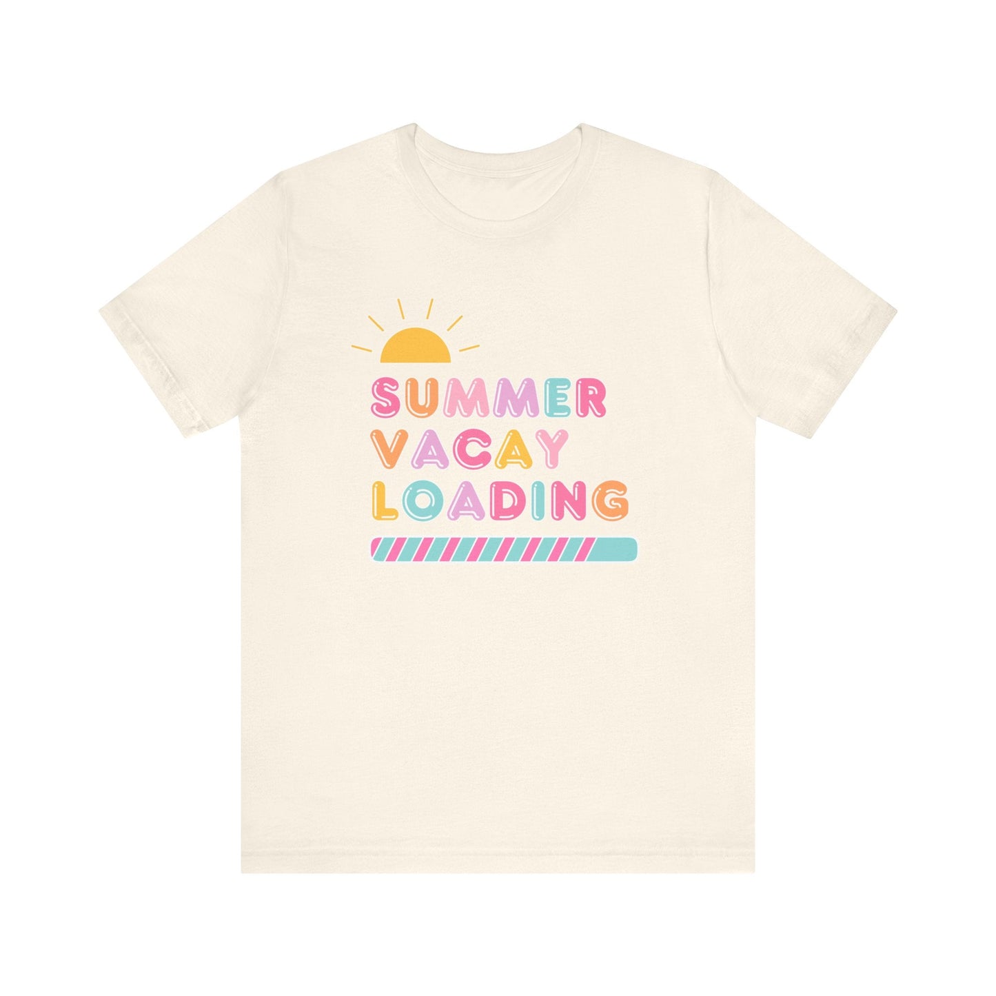 "Summer Vacay Loading" Teacher T-shirt - Teacher Care Crate - T-Shirt