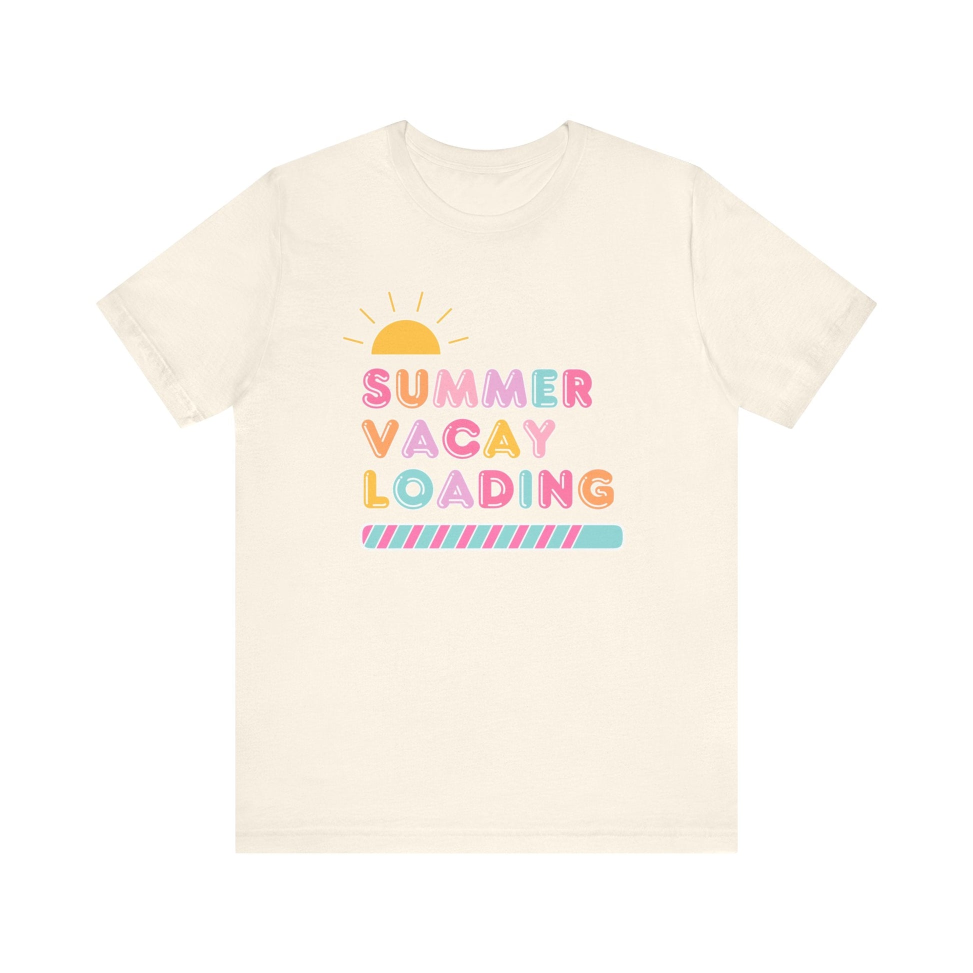"Summer Vacay Loading" Teacher T-shirt - Teacher Care Crate - T-Shirt