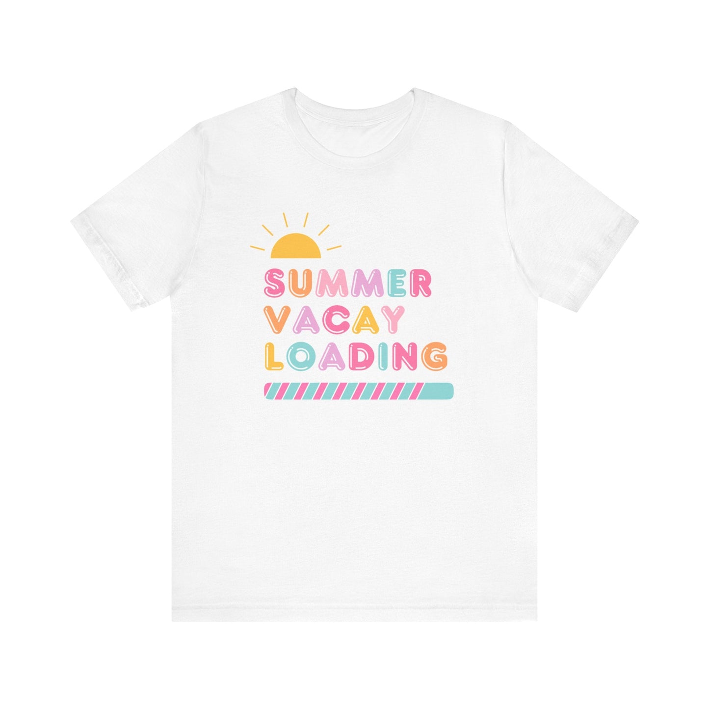 "Summer Vacay Loading" Teacher T-shirt - Teacher Care Crate - T-Shirt