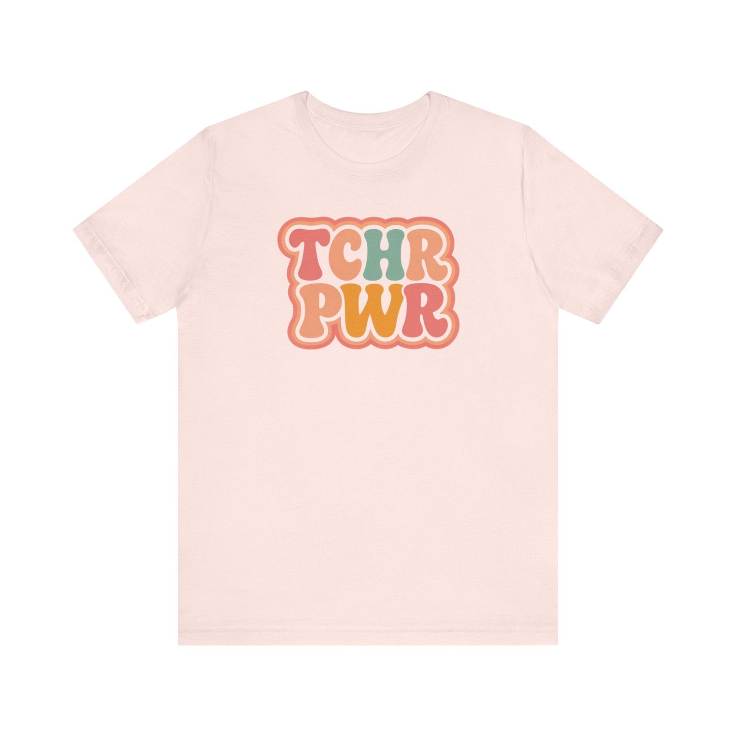 "TCHR PWR" Teacher T-shirt - Teacher Care Crate-T-Shirt
