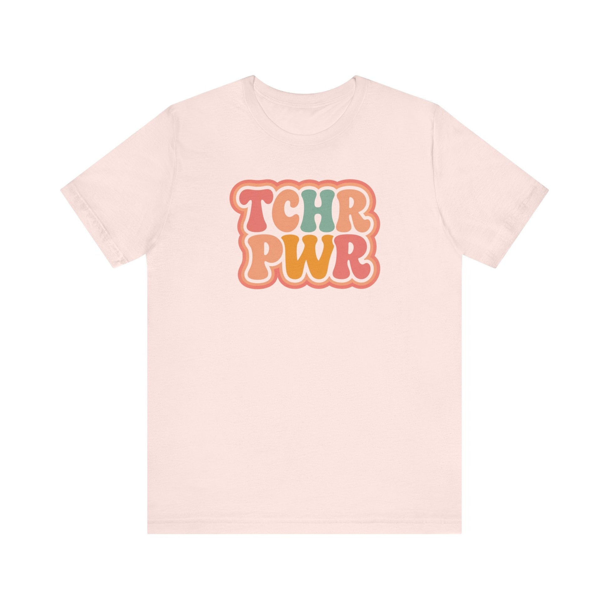 "TCHR PWR" Teacher T-shirt - Teacher Care Crate-T-Shirt