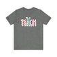 "Teach Bunny Ears" Easter Teacher T-shirt - Teacher Care Crate - T-Shirt