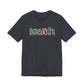 "Teach" Coquette Pattern Teacher T-shirt - Teacher Care Crate - T-Shirt