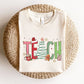 "TEACH" Festive Teacher T-shirt - Teacher Care Crate - T-Shirt