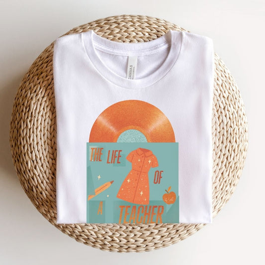 "Teacher Album - Dress" Swiftie Teacher T-shirt - Teacher Care Crate - T-Shirt