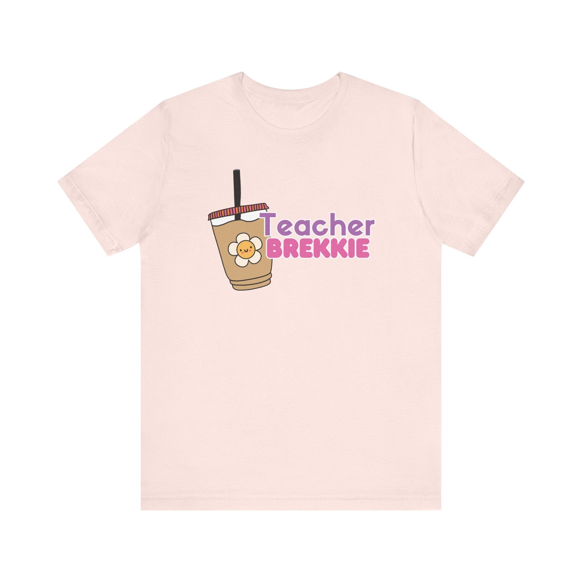 "Teacher Brekkie" Funny Teacher T-shirt - Teacher Care Crate - T-Shirt
