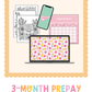 Teacher Digi - Pack 3 - Month Prepay Subscription - Teacher Care Crate - 