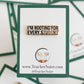 Teacher Earring & Pin Gift Set - Teacher Care Crate - 