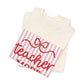 "Teacher Mode Off" Striped Teacher T-shirt - Teacher Care Crate-T-Shirt