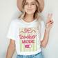 "Teacher Mode Off" Striped Teacher T-shirt - Teacher Care Crate-T-Shirt