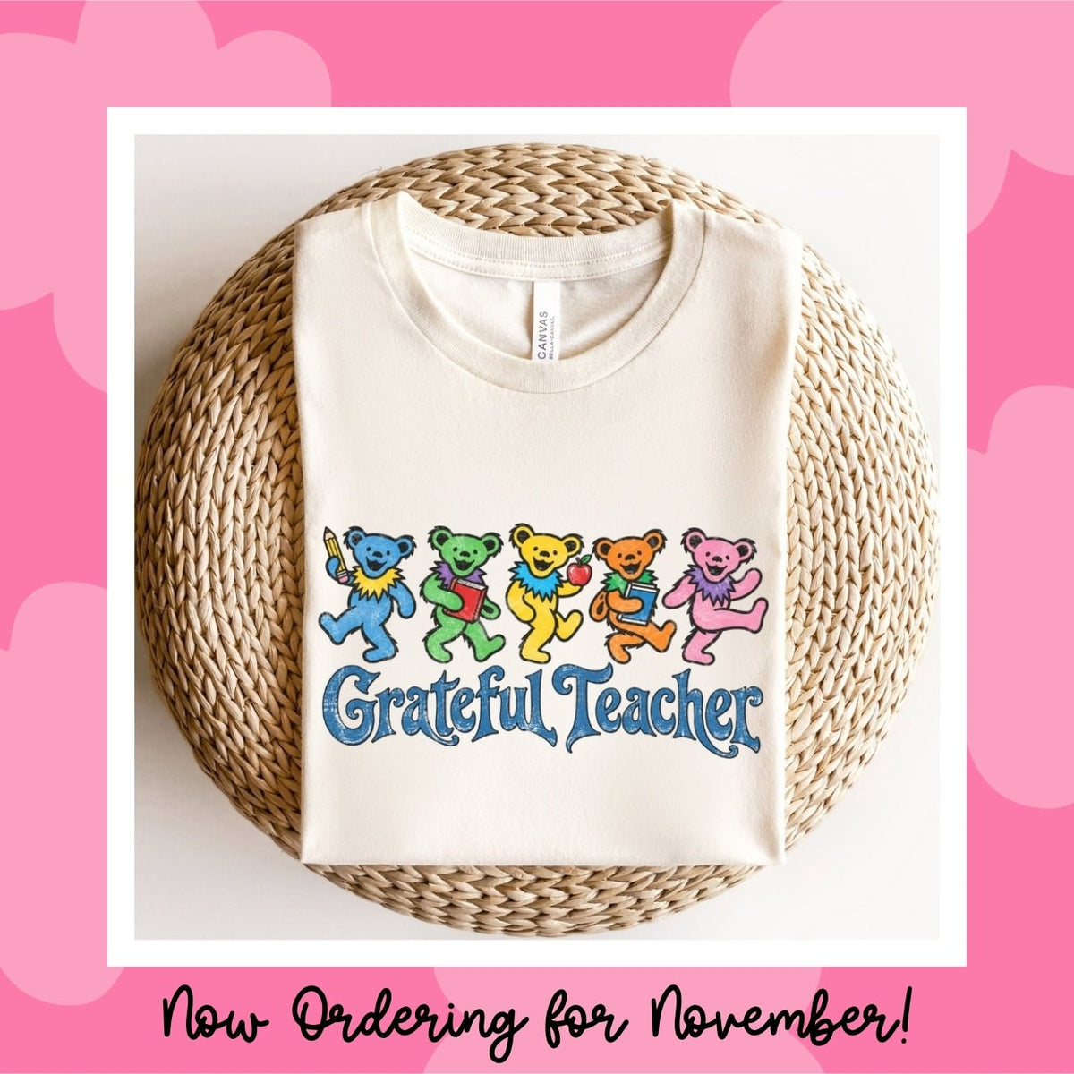 Teacher Tee Club 12-Month - Teacher Care Crate-T-Shirt