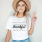 "Thankful - Students Who Don't Say 6 - 7" Teacher T-shirt - Teacher Care Crate - T-Shirt