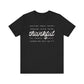 "Thankful - Students Who Don't Say 6 - 7" Teacher T-shirt - Teacher Care Crate - T-Shirt